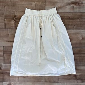 Apiece Apart poplin skirt